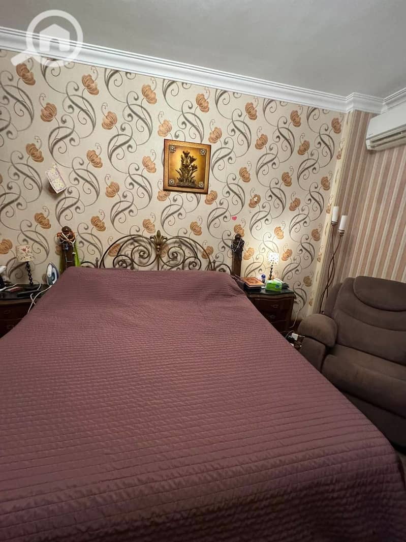 200 sqm apartment for sale in the Fifth District, New Cairo, furnished with appliances and air conditioning, ready for living. - Widok 5