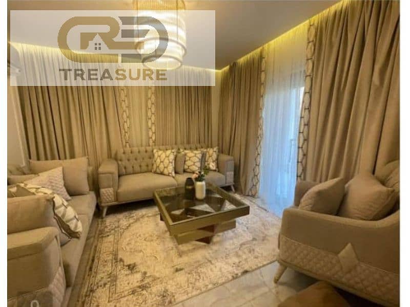 furnished Apartment with garden in Stone Residence - new cairo - Widok 3