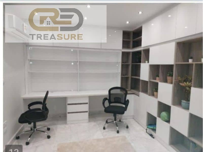 furnished Apartment with garden in Stone Residence - new cairo - Widok 6