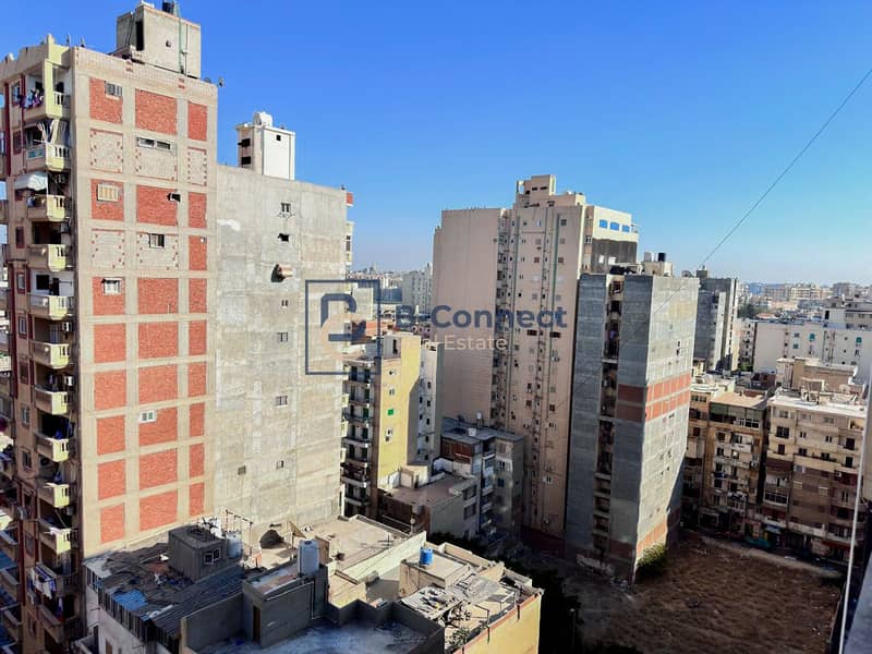 Apartment for sale 120 sqm / Roshdy Abu Qir Street overlooking Plaza buildings licensed villas – pohled 6