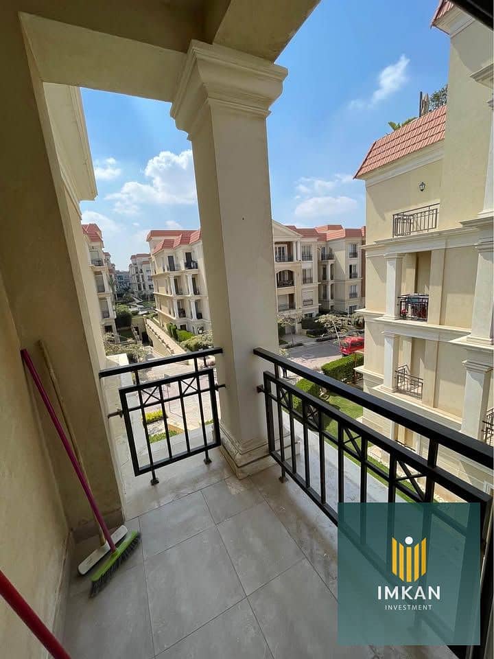 Apartment for sale in the Regents Square compound (Fifth Settlement/Golden Square, next to the AUC). Fully finished and pool-facing, available with a – další