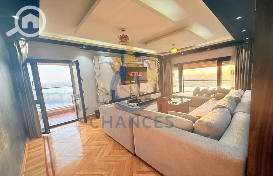 Duplex for sale on Gaber Ibn Hayyan Street in Dokki, with Super Lux finishing. - Widok 3