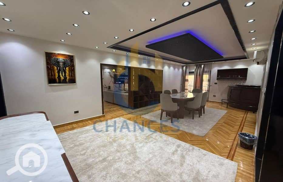 Duplex for sale on Gaber Ibn Hayyan Street in Dokki, with Super Lux finishing. - Widok 4