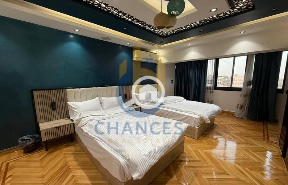 Duplex for sale on Gaber Ibn Hayyan Street in Dokki, with Super Lux finishing. - Widok 6