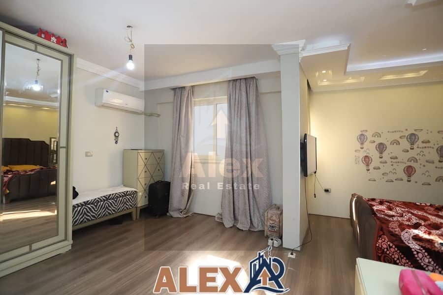 Furnished apartment for rent in Cleopatra, air-conditioned - Meer