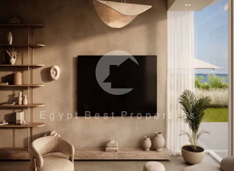 Own a Luxury Beachfront Chalet at Beit Al Bahr | Ready to Move | Flexible Payment Plans - Mehr