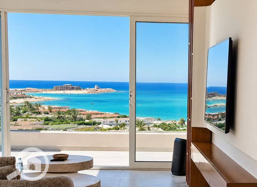 220m² chalet, finished, with a lagoon view in Beit El Bahr North Coast - Ansicht 5