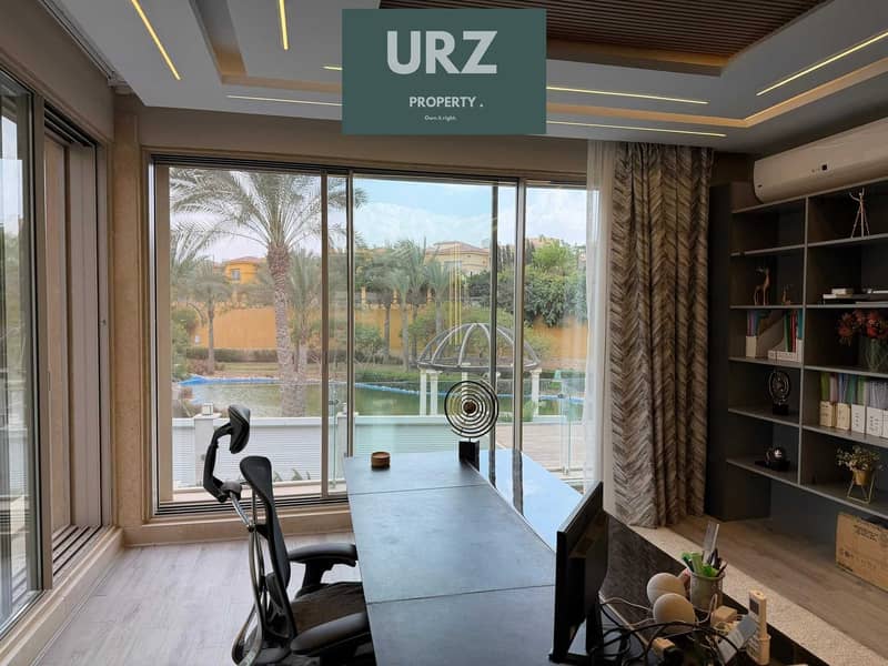Luxury villa with double floors, stunning pool view, for sale in the New Administrative Capital, overlooking the Green River and near the Iconic Tower - Ansicht 6