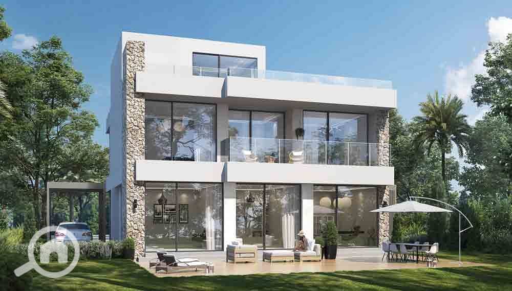 The cheapest independent villa for sale in New Cairo - Talaat Moustafa Model B - Ansicht 2