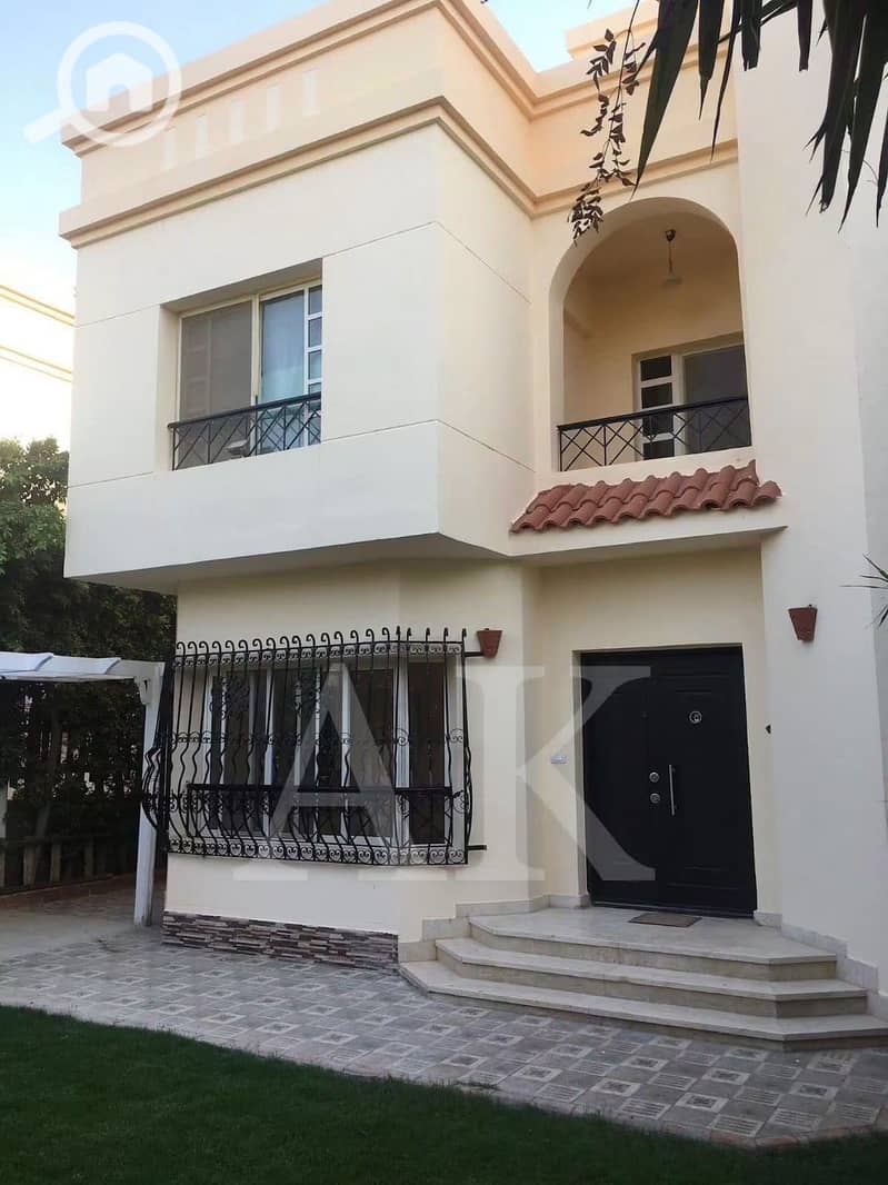 Fully Furnished Villa for Rent – Al Rehab 1 | Model B Land Area: 232 SQM (Ground Floor + First Floor + Roof) Located in the villa zone of Al Rehab 1, in a quiet and prime location just minutes from Gate 1. - Vista 2