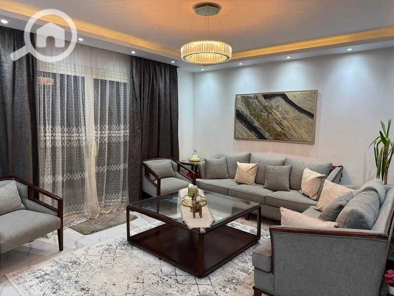An apartment in the best location in Zahra Maadi in the Tijaan 2 compound due to travel reasons. - Widok 6