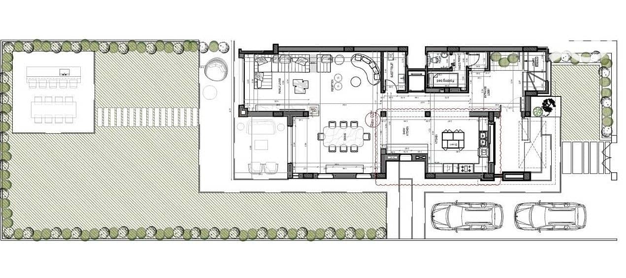 Town House for rent in Kings Range, New Giza, 6th of October; 305 sqm, including A/C units and kitchen - Więcej