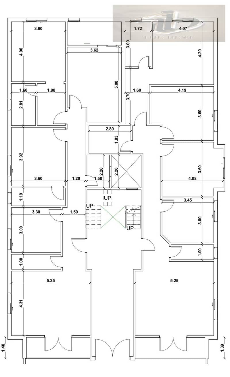 Distinctive units for sale in South Academy (H) – Garden view South Academy (H) – Fifth Settlement Direct garden view – pohled 6