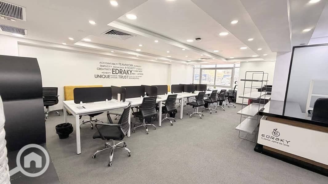 Office space for rent 300m in an administrative building in Bavaria Town directly on the Maadi Ring Road – pohled 2