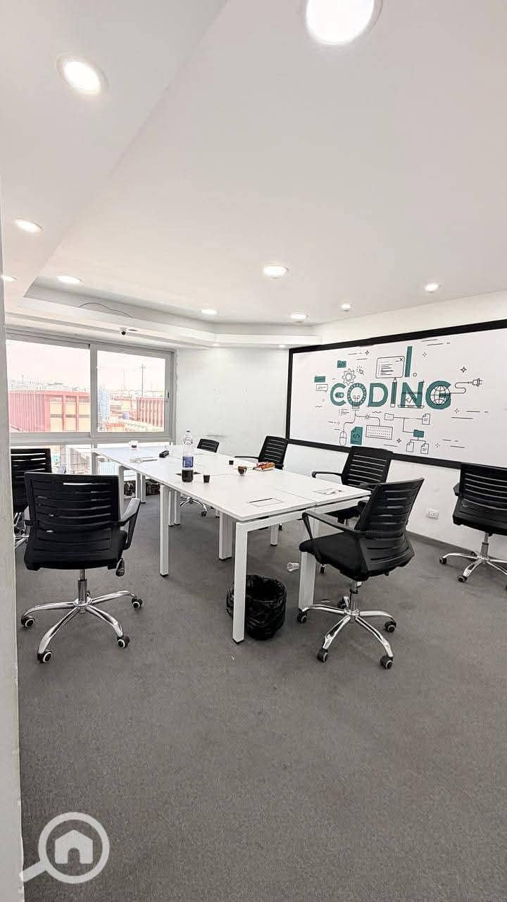 Office space for rent 300m in an administrative building in Bavaria Town directly on the Maadi Ring Road – pohled 5