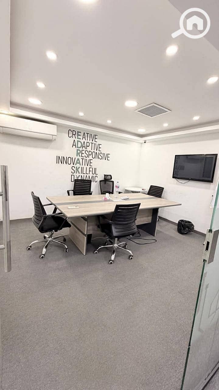 Office space for rent 300m in an administrative building in Bavaria Town directly on the Maadi Ring Road – další