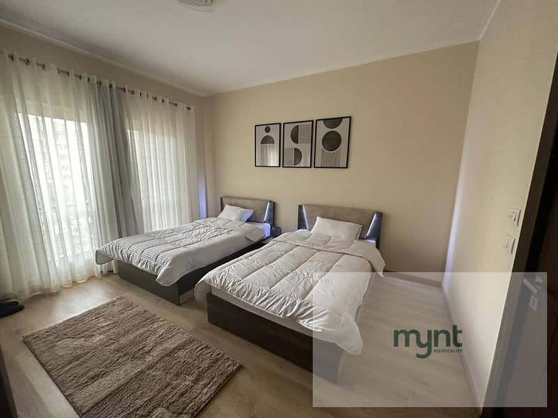 Fully Furnished Pool View Apartment for rent in 90 Avenue - New Cairo - Bild 6