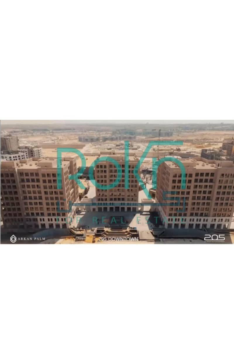 office for rent in 205 arkan palm 183m finished - Widok 4