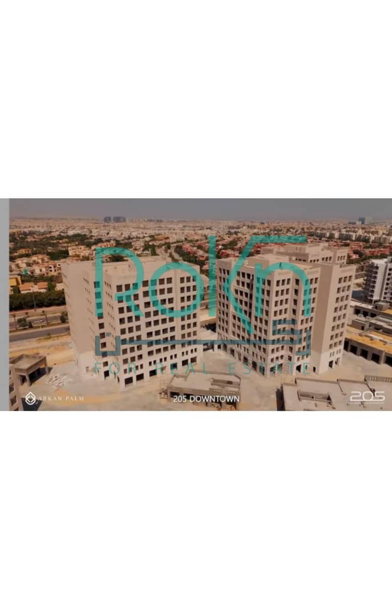 office for rent in 205 arkan palm 183m finished - Widok 6