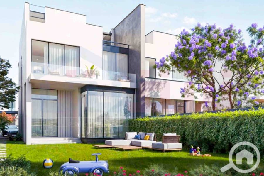 Twin House Corner Villa for Sale, 500 sq m Land + 402 sq m Built-up Area, New Borg El Arab - Malaz Compound - Widok 3