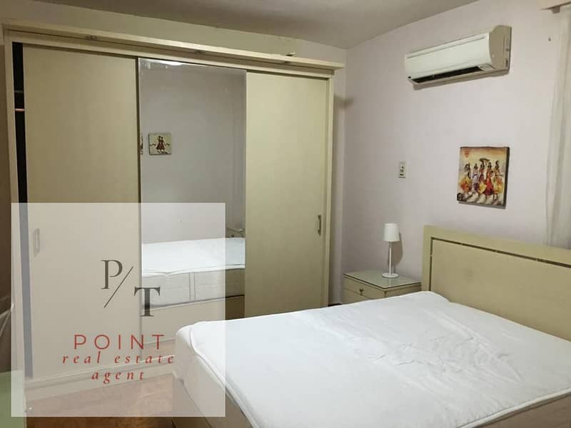 Ground floor for rent in Degla Maadi furnished with two bedrooms and two bathrooms - Widok 4