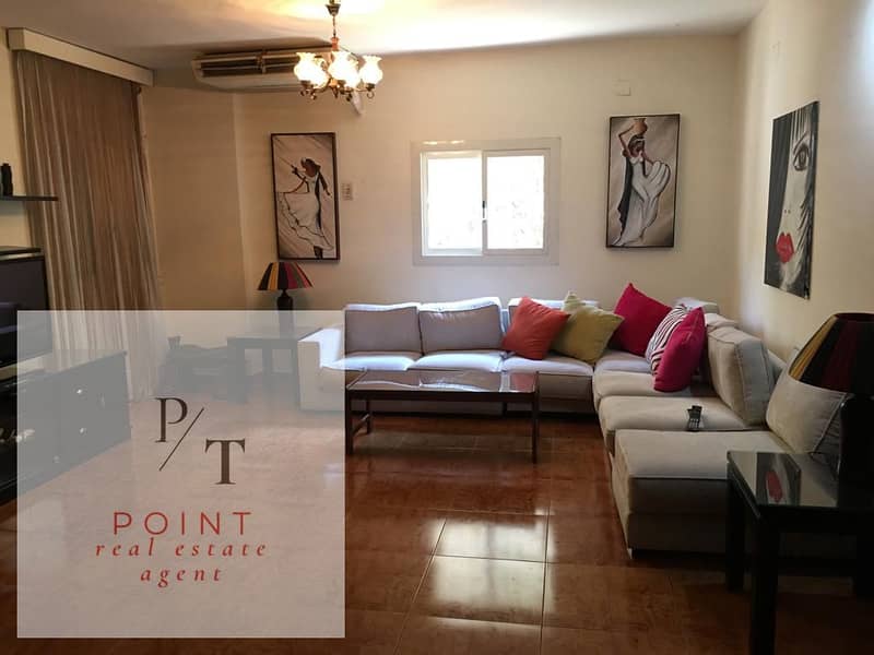 Ground floor for rent in Degla Maadi furnished with two bedrooms and two bathrooms - Widok 6