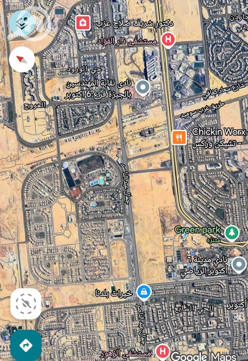 Land for sale in the northern part of the club – Beit Al-Watan October is a unique investment opportunity to own a piece of land in one of the best locations in the northern part of the club, the second number from the Gamal Abdel Nasser axis. - Ansicht 4