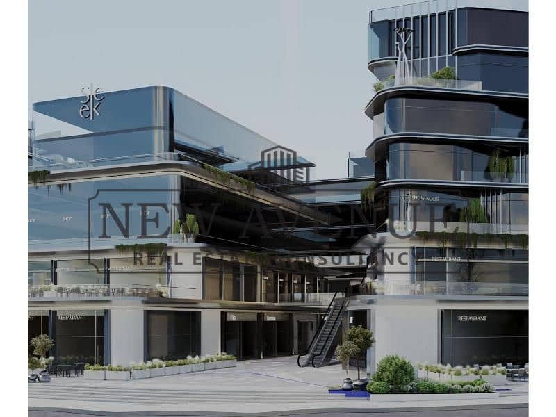 Investment Opportunity Office 97 sqm for Sale at Sleek by Al Rabat Direct on South 90 Street New Cairo Delivery in 3 years - Widok 4
