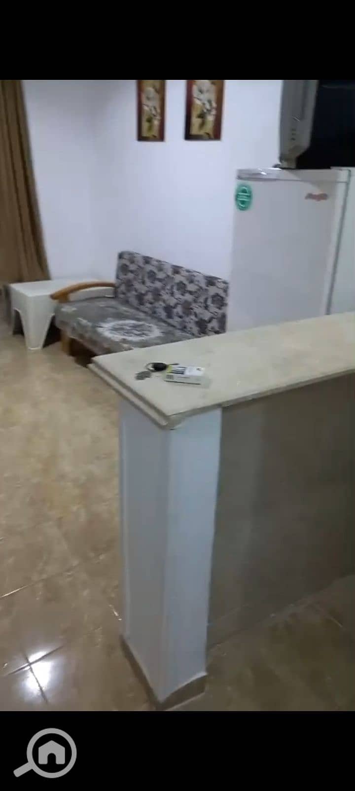 Furnished studio for annual rent, a room, bathroom, and kitchen inside a secure compound with 24-hour security. There are swimming pools, a private garden, and all facilities including water, electricity, and an elevator in Alexandria El Agami, 21st kilometer on the Palm Beach, in a very distinguished location. - Ansicht 6