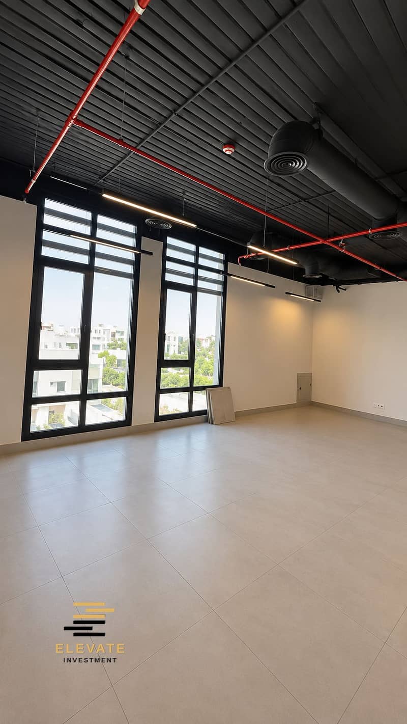 Office for rent in District 5, New Cairo | 69m | Fully finished | With air conditioning | Ready for delivery. Office for rent in District 5 by Marakez – New Cairo, a great opportunity. - Ansicht 2
