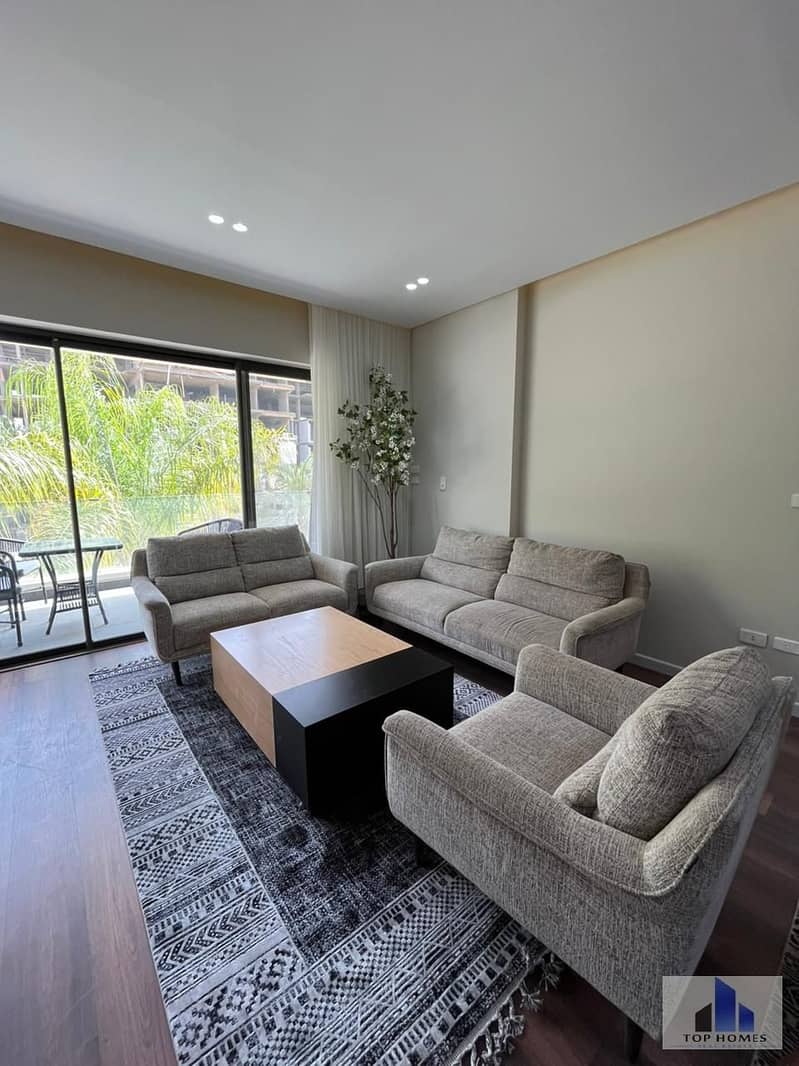 Furnished luxury Apartment for rent in Lake View Residence Compound 5th Settlement - Widok 2