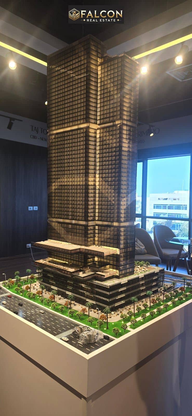 With 30% Discount Own a Fully Finished Adminstrative Office Direct On North Bn Zayed Axis Opposite The Iconic Tower in Taj Tower - Widok 4