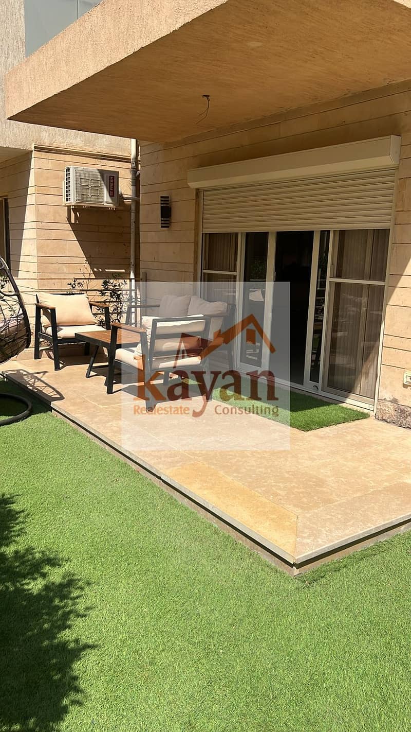 Ground-floor apartment with a garden for sale in Promenade, New Cairo – ready to move ; includes air conditioning and kitchen. - Ansicht 3