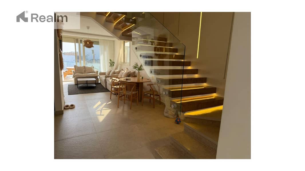 own your ready to move,fully furnished,duplex with adirect pool view - Widok 4