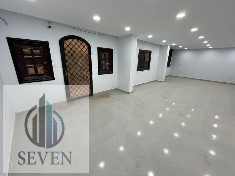 *Ultra-modern administrative office for rent, 130 sqm, licensed in Al-Laswlki, New Maadi, prime location* – pohled 4