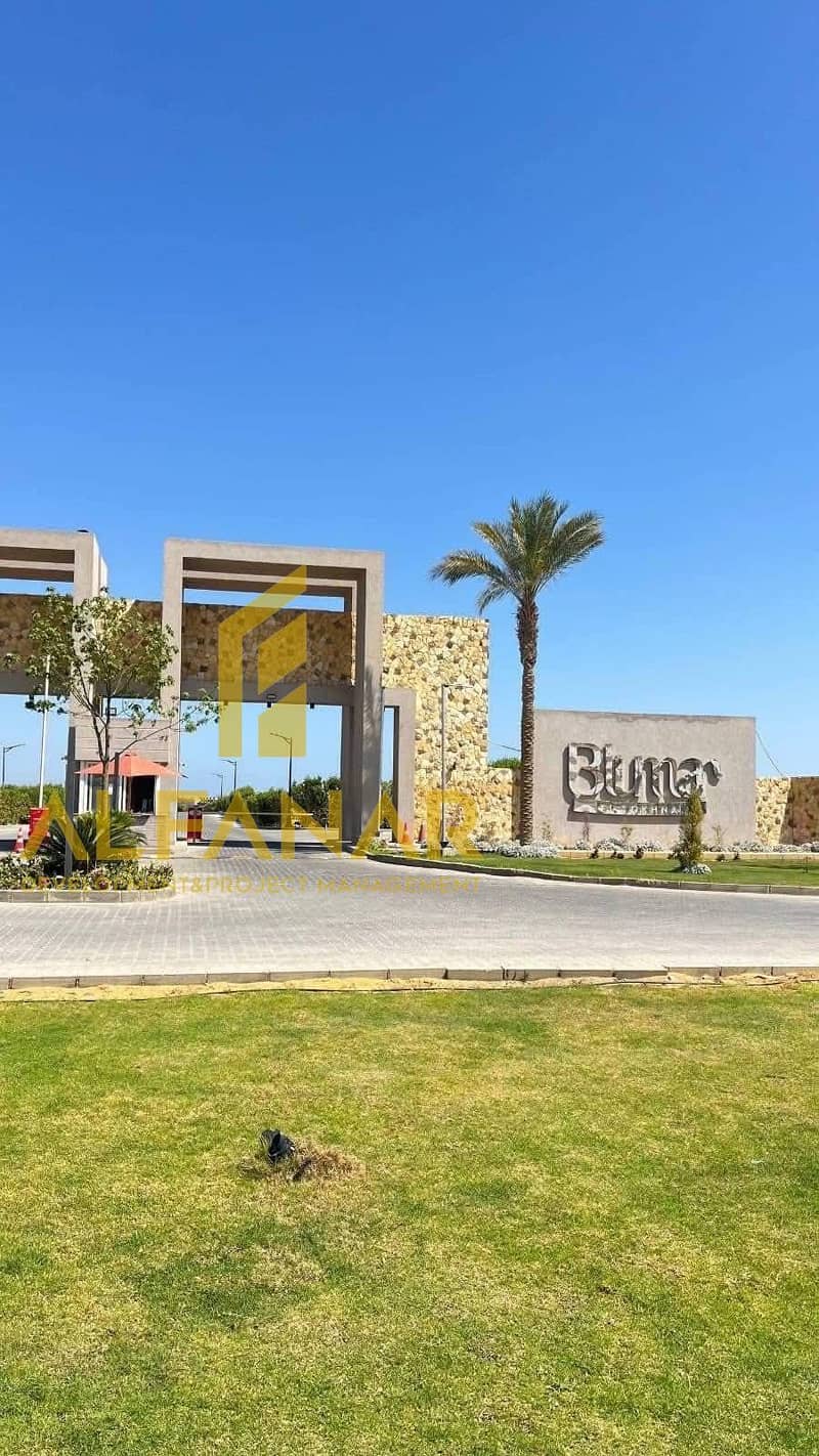 Ground Floor Chalet for Rent in Blumar Sidi Abdel Rahman | Private Garden | Pool View | 3 Bedrooms - Widok 2