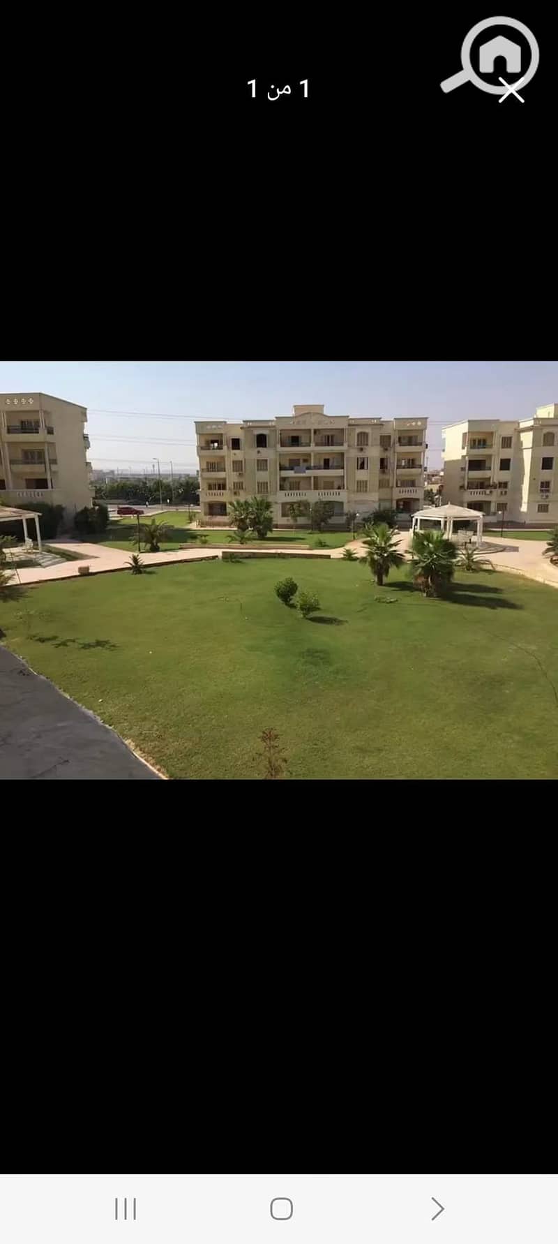 #___For Rent. Very attractive price, 150m apartment for rent in Al-Khamail Compound, located in front of the محور and هايبر وان. Ground floor with a private entrance and a 30m garden, 2 bedrooms, reception, kitchen, bathroom. For inquiries, 010 22320373, 01032867311. - Bild 6