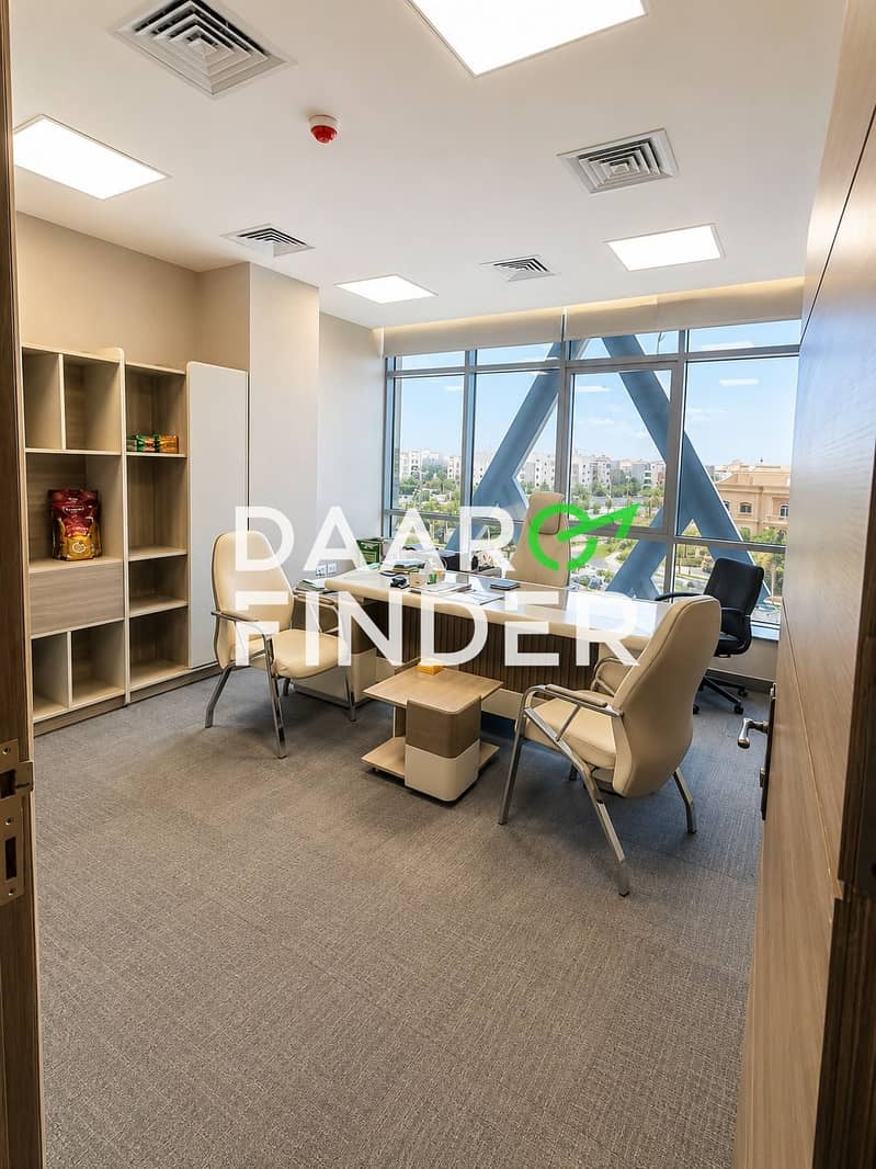 Premium Administrative Office for Rent | 75 SQM at Kazan Plaza | Prime Location Facing Mall of Arabia - Bild 2