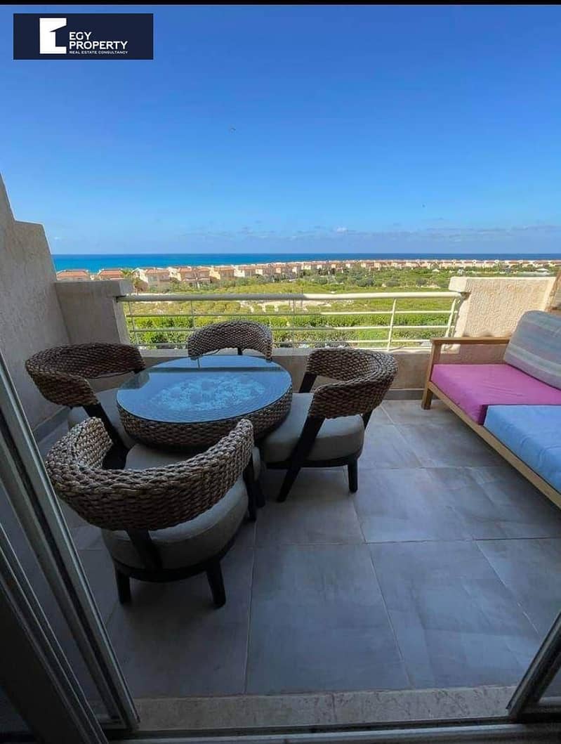 Full Sea View Chalet For Sale in Telal - North Coast - Widok 4