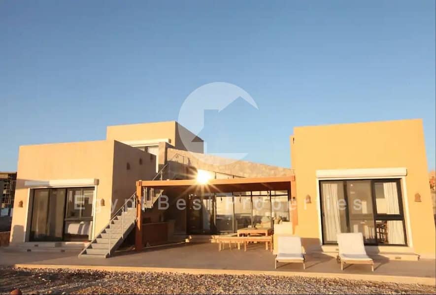 Ready to move resale villa in Baywest Soma Bay fully furnished high end luxury furniture 2 bedrooms 3 bathrooms cash only immediate delivery – pohled 3