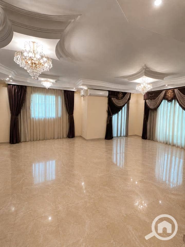 Apartment for rent with kitchen, air conditioning, garden view, ultra super lux in Al-Nargis Villas 5 - Vista 3