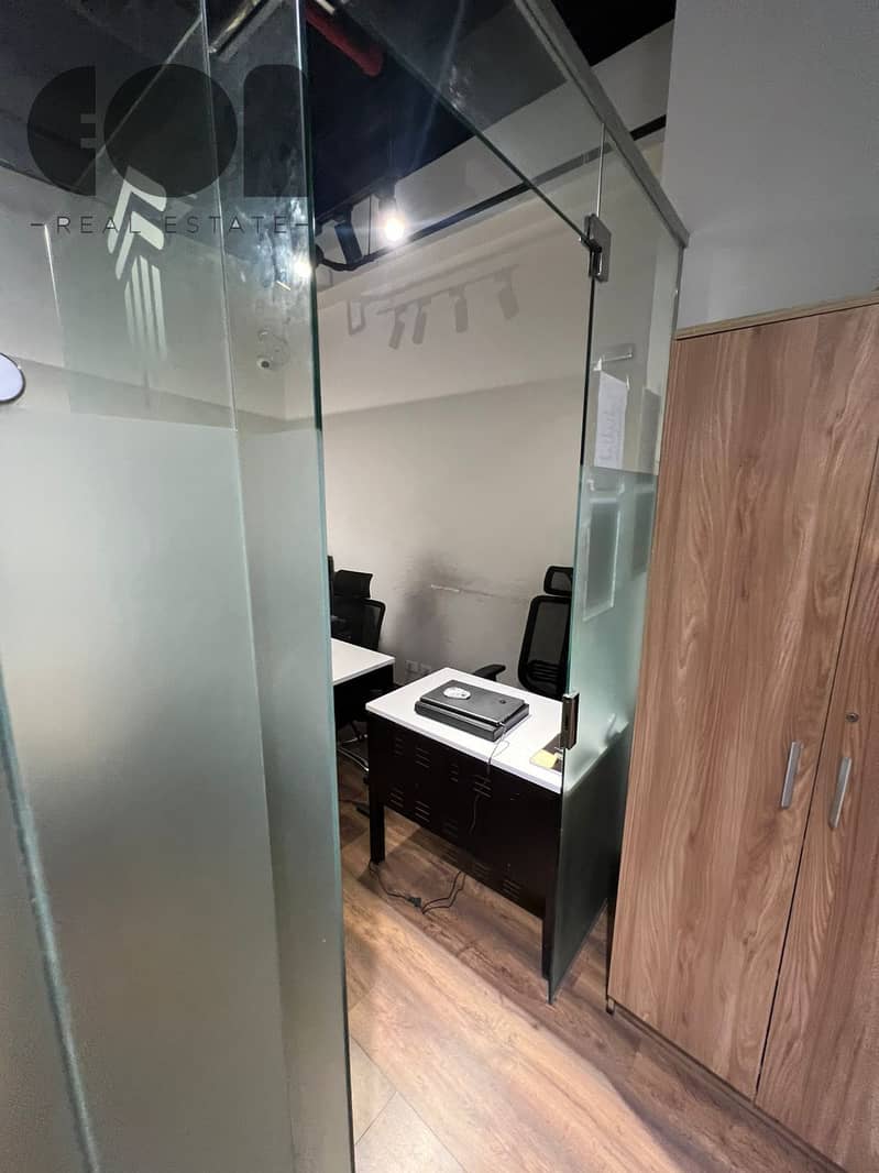 Administrative office for rent in North Plus – Fifth Settlement, a prime location directly in front of Waterway 2 and on Al-Tesseen Street. - Widok 6