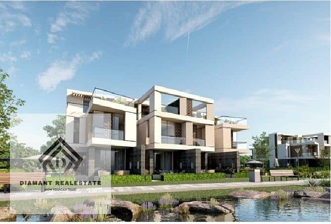 Villa for sale in New Cairo Ready in two years, available for viewing now next to Katameya Heights and 5A Waterway Over 12 years at Special price. - Ansicht 4
