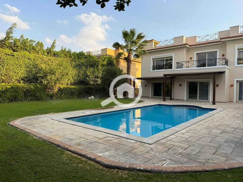 Luxury Standalone Villa for Rent in Katameya Heights | 1000 SQM Land – pohled 2