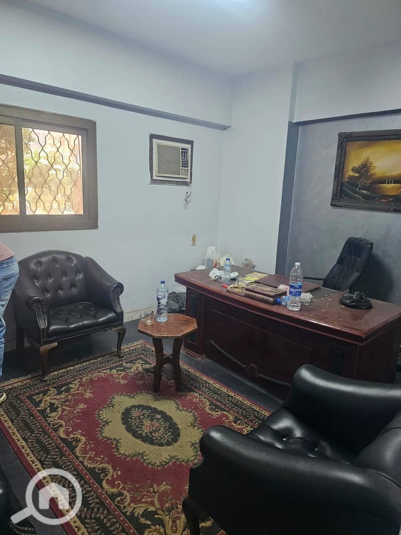 For companies and clinics, furnished office 100m on a side street from Ahmed Araby in Mohandessin, first floor, 20 thousand. A unique opportunity for companies and administrative offices looking for a ready-made location. - Ansicht 3