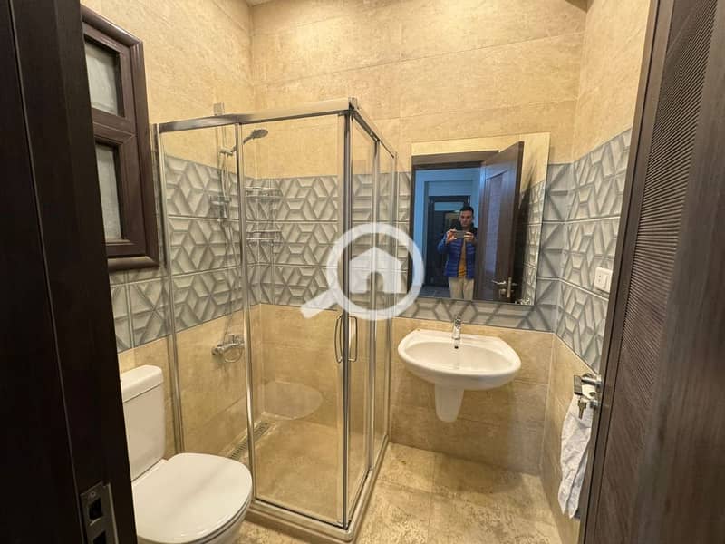 ground floor apartment for sale in green 5 compound 6th october cash ultra super lux - Pogled 5