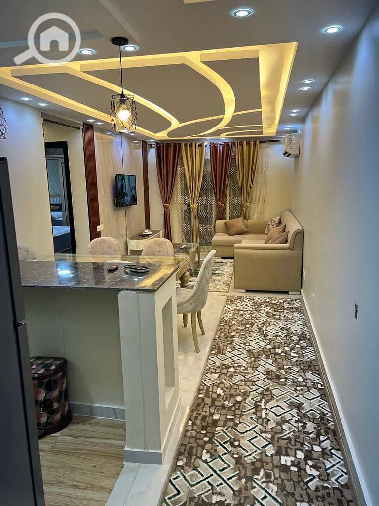 Apartment for rent in Tabarak Compound in Zahraa El Maadi, 120 square meters – pohled 5