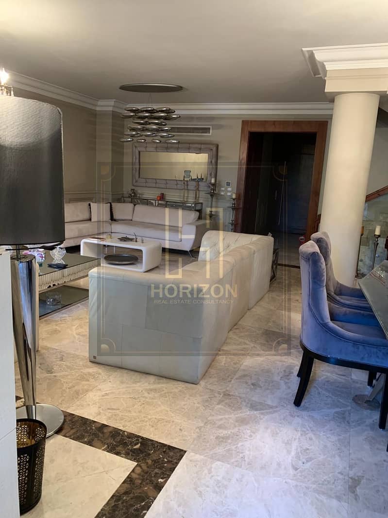 Furnished Villa 5rooms rent Compound Bellagio Fifth Settlement New Cairo - Mehr