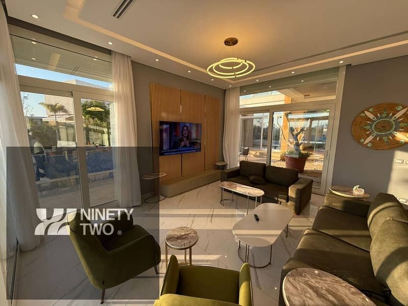 Luxury Villa for Daily Rent in Seashell North Coast – 5 Bedrooms – Private Pool- Prime Location- best view - Widok 2