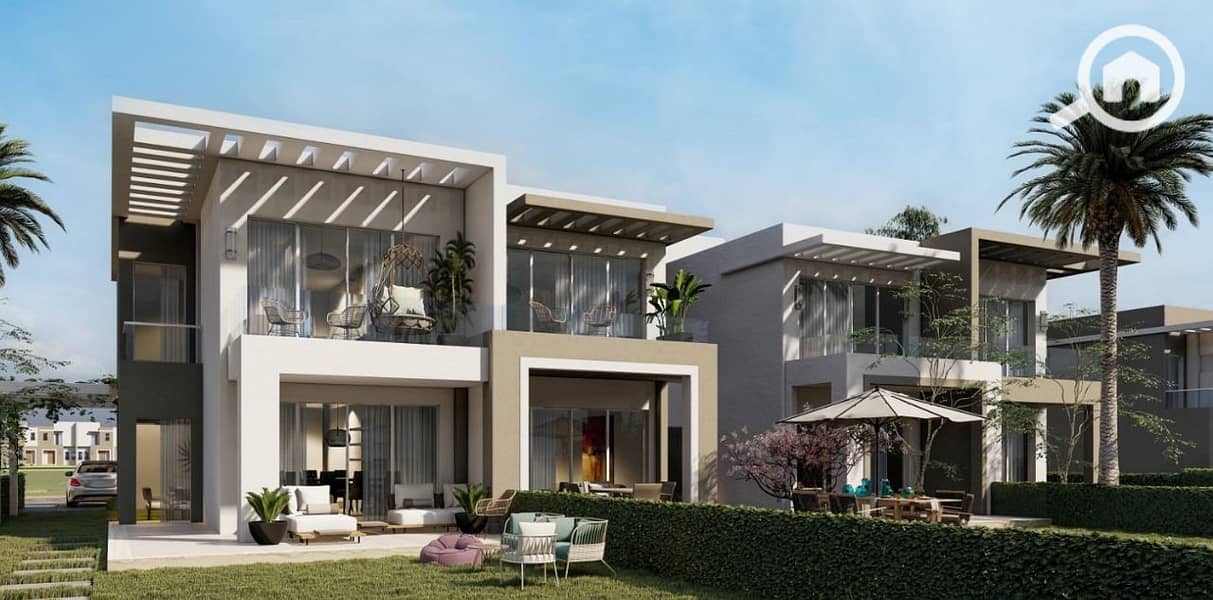 Fully Finished Twin House Overlooking the Lagoon Ready for Delivery for Sale with Installments Over 10 Years - Widok 3